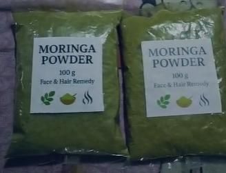 Moringa Powder for Face and Hair Remedy 100g (Pack of 2)