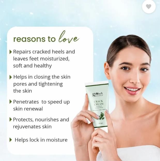 Globus Crack Cream 100 gm (Pack of 2)