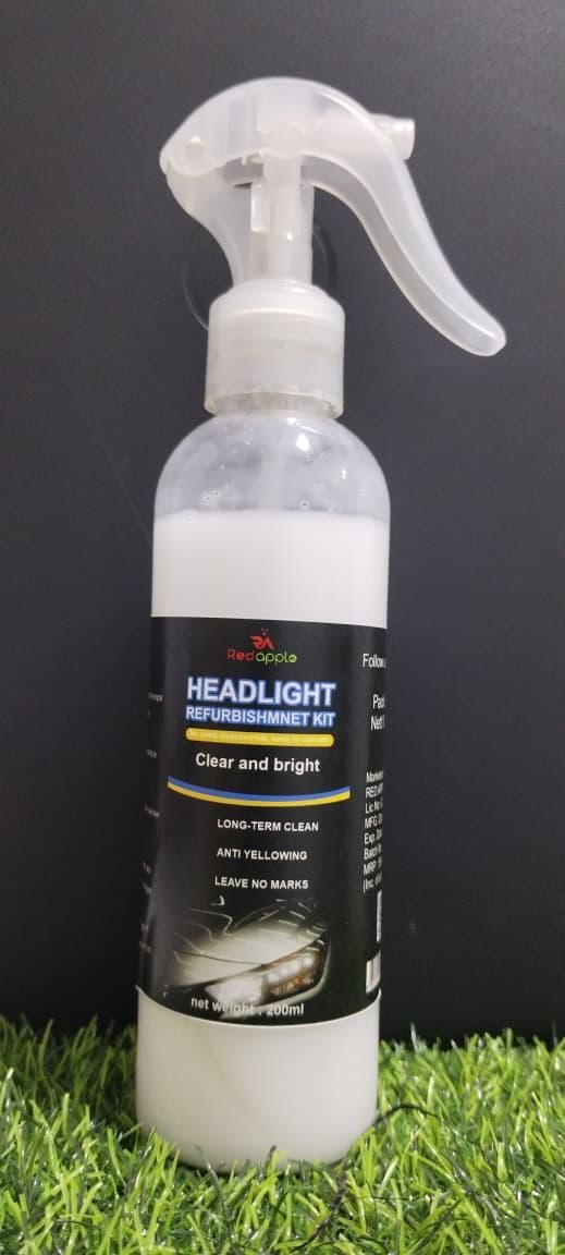 Automotive Headlight Restoration Spray