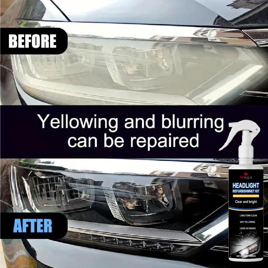 Automotive Headlight Restoration Spray