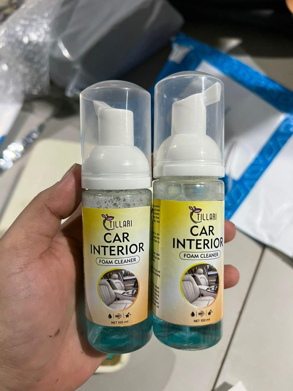 Car Interior Foam Cleaner